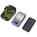 Mini Bilancia Digitale Stile Accendino - 200g/0.01g, Argento Mimetico, Alimentata A Batteria - Foto miniatura 2