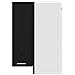 Armadio pensile Riga Rovere Nero e Bianco 57 x 57 x 80 cm - Foto miniatura 6