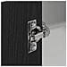 Armadio pensile Riga Rovere Nero e Bianco 57 x 57 x 80 cm - Foto miniatura 9