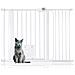 Bettacare Cancelletto Per Animali Con Gattaiola Bloccabile, 107.4cm - 115cm, Bianco, Altezza Di 75cm - Foto miniatura 1