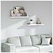 Scaffale da parete 2 pcs Marmo Bianco 80 x 23,5 x 4 cm - Foto miniatura 2