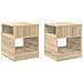 Tavolino 2 pcs Rovere Sonoma 40,5 x 40 x 45 cm - Foto miniatura 1