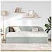 Struttura Letto Angolare con Materasso 2 pcs Grigio chiaro - Foto miniatura 3