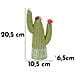 Cactus Decorativo In Resina Multicolore Piccolo - Foto miniatura 7