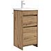Mobile da bagno con lavabo Rovere Artigianale 42 x 40 x 84,5 cm - Foto miniatura 1