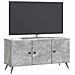Mobile TV Grigio Cemento 99 x 34,5 x 50 cm Legno ingegnerizzato - Foto miniatura 2