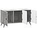 Mobile TV Grigio Cemento 99 x 34,5 x 50 cm Legno ingegnerizzato - Foto miniatura 3