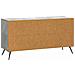 Mobile TV Grigio Cemento 99 x 34,5 x 50 cm Legno ingegnerizzato - Foto miniatura 6