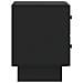 Armadio da Notte con cassetto 2 pcs Nero 43 x 34,5 x 47,5 cm - Foto miniatura 6