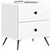 Armadio da Notte 2 pcs Bianco Lucido 43 x 34,5 x 47,5 cm - Foto miniatura 2