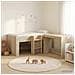 Letto alto per bambini con scrivania 2 pz Rovere Sonoma - Foto miniatura 2
