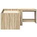 Letto alto per bambini con scrivania 2 pz Rovere Sonoma - Foto miniatura 4