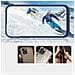 Custodia Trasparente 3in1 Per Iphone 11 Pro Max Con Bordo Blu E Cover In Gel. - Foto miniatura 1