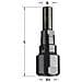 Kit Mandrino Portafrese Dx Con Attacco 12.7mm & Pinza 6.35mm 796.001.01 - Foto miniatura 1