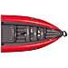 Canoa Gonfiabile Twist1 Rosso Con Pinna 043948-r (5c/11c) + Pagaia Touring-2 Div. In 2 Parti + Pompa - Foto miniatura 2