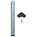 Gamba Regolabile Per Tavolo Ø60x870mm, Kit Di 1 Piede Per Tavolo In Acciaio, Altezza Regolabile 870-890mm, Grigio Metallizzato - Foto miniatura 1