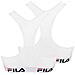 Women's Set Bra + Panties Bianco Xs - Foto miniatura 2