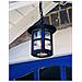 Lanterna A Soffitto Da Esterno 1 Luce Nera Ip43, E27 - Foto miniatura 1