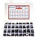 24value 630pcs Alluminio Condensatore Elettrolitico Assortimento Box Kit Gamma 0.1uf-1000uf - Foto miniatura 1