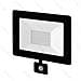 Faro Led Slim Con Sensore Ip65 50w - 4500 Lumen - 4000k Luce Naturale - Angolo Fascio 120 Misura L262w271.3h58mm Cri70ra - Foto miniatura 2
