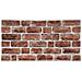 Pannelli Murali 3d Con Design A Mattoni Marrone Scuro 10 Pz Eps - Foto miniatura 5