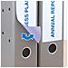Spine labels white A4 Movables 59x297 75 pcs, Bianco, 5,9 cm, 29,7 cm - Foto miniatura 2