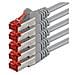 1m Cat6 SSTP, 1m, Cat6, S / FTP (S-STP)  - Foto miniatura 1