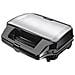 MOP-23M Sandwichtoaster / Wafflemaker / Grill 3 in 1 Potenza 900 W con Piastre Intercambiabili - Nero / Argento - Foto miniatura 2