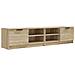 Mobili Tv 2 Pz Rovere Sonoma 80x35x36,5 Cm In Legno Multistrato - Foto miniatura 1