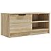Mobili Tv 2 Pz Rovere Sonoma 80x35x36,5 Cm In Legno Multistrato - Foto miniatura 5