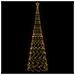 Albero di Natale a Cono Bianco Caldo 3000 LED 230x800 cm - Foto miniatura 2