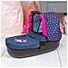 Carrozzina Per Bambole Stule Pram Blu Marino 63 Cm - Foto miniatura 4