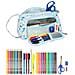 Astuccio Per La Scuola Con Accessori Moos Lovely Azzurro Chiaro (32 Pezzi) - Foto miniatura 4