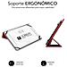 SUB-CUT-2FC002 custodia per tablet 25,6 cm (10.1") Custodia a libro Rosso - Foto miniatura 3