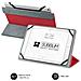 SUB-CUT-2FC002 custodia per tablet 25,6 cm (10.1") Custodia a libro Rosso - Foto miniatura 1