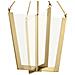 Lampadario Industrial Nordico Calters Alluminio Oro Champagne Led 49w 3000k - Foto miniatura 4