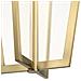 Lampadario Industrial Nordico Calters Alluminio Oro Champagne Led 49w 3000k - Foto miniatura 7