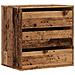 Cassettiera Angolare Legno Antico 60x41x58 cm Legno Multistrato - Foto miniatura 1