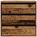 Cassettiera Angolare Legno Antico 60x41x58 cm Legno Multistrato - Foto miniatura 6