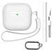 Custodia Per Airpods Con Portachiavi E Accessori White  Airpods 4 - Foto miniatura 3