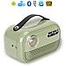 Mini Videoproiettore Portatile Led P16 Stile Retrò, Dlp. Android 9.0, Wi-fi. Clonazione Schermo. Batteria Ricaricabile. Netflix, Youtube, Ecc. 2+16gb. 10x6,1x6,35 Centimetri. Colore: Verde Menta - Foto miniatura 1