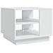 Lusso Casadino -  Tavolino Da Salotto Bianco 55x55x43 Cm In Truciolato - Foto miniatura 1