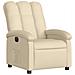 Poltrona Elettrica Reclinabile Crema In Tessuto - Foto miniatura 3