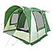 Tenda da Campeggio per Auto per 4 Persone Verde Impermeabile - Foto miniatura 3