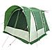 Tenda da Campeggio per Auto per 4 Persone Verde Impermeabile - Foto miniatura 8