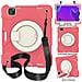 Custodia Per Ipad Pro 11/air 5/4 Con Supporto E Tracolla Rosa - Foto miniatura 3