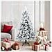 Albero di Natale Artificiale Snodato Foderato di Neve Bianco - Foto miniatura 2