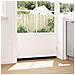 Spazzole per porte a vite 2 pcs Nero 100 cm Lega di alluminio - Foto miniatura 4