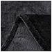 Coperta In Pile Di Flanella Nera - 200x230cm - Morbida, Accogliente E Leggera - Foto miniatura 2