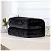 Coperta In Pile Di Flanella Nera - 200x230cm - Morbida, Accogliente E Leggera - Foto miniatura 3